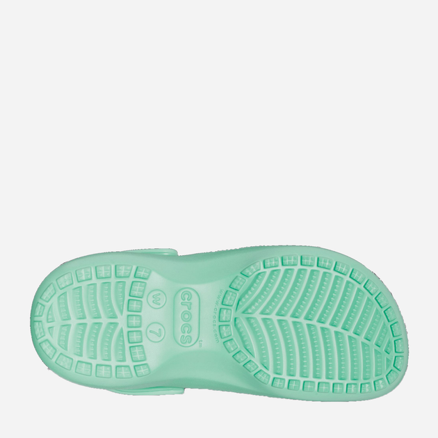 Chodaki damskie Crocs Classic Platform Clog W CR206750-JAST 36-37 (W6) 22 cm Miętowe (196265212767) - obraz 6