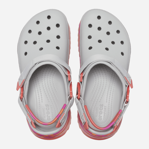 Жіночі крокси Crocs Classic Hiker Clog CR206772-ATMT 43-44 (M10/W12) 28 см Різнокольорові (196265315222) - зображення 4