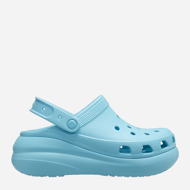 Жіночі крокси Crocs Classic Crush Clog CR207521-NEPT 37-38 (M5/W7) 21 см Світло-сині (196265304950) - зображення 1