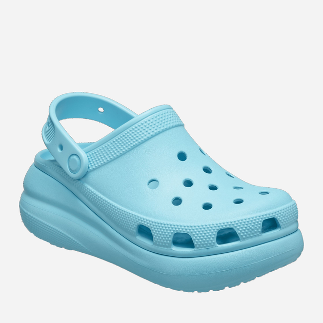 Chodaki damskie Crocs Classic Crush Clog CR207521-NEPT 38-39 (M6/W8) Jasnoniebieskie (196265304967) - obraz 2