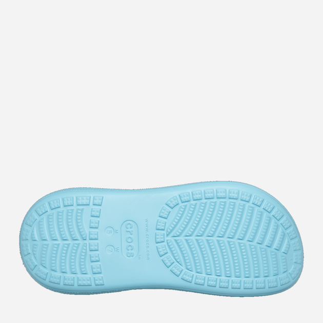 Жіночі крокси Crocs Classic Crush Clog CR207521-NEPT 39-40 (M7/W9) Світло-сині (196265304974) - зображення 6
