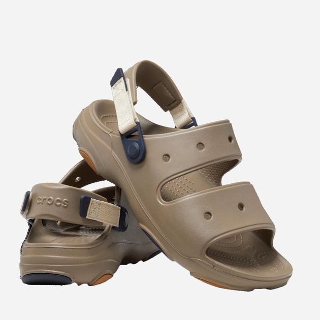 Sandały męskie Crocs Classic All-Terrain Sandal M CR207711-KHMT 39-40 (M7/W9) 25 cm Beżowe (196265267613) - obraz 2