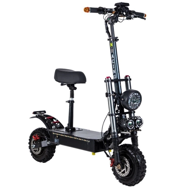 Электросамокат SPARK OUTLANDER RAPTOR-2 11" 60V 2990W 20AH ам2 (Чёрный) - Фото 3 Электросамокат SPARK OUTLANDER RAPTOR-2 11" 60V 2990W 20AH ам2 (Чёрный) - изображение 3