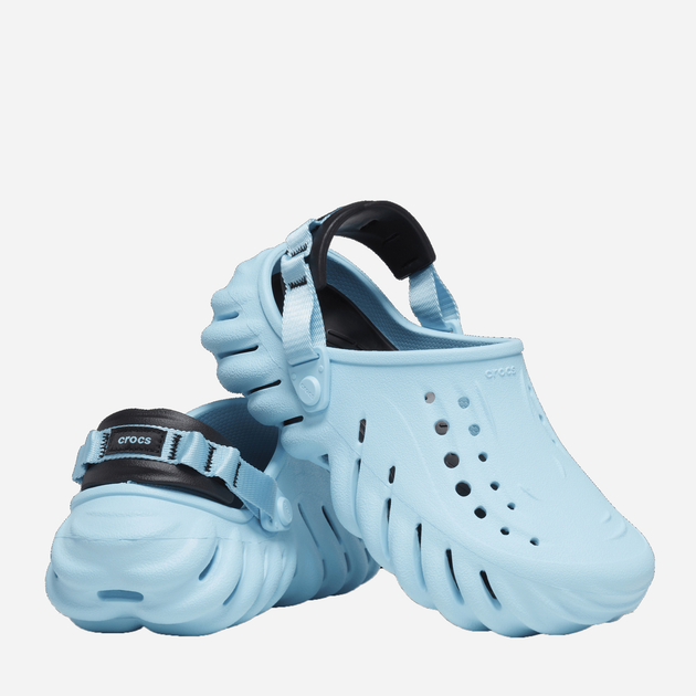 Жіночі крокси Crocs Echo Clog CR207937-ARTC 38-39 (M6/W8) 24 см Світло-сині (196265305773) - зображення 2