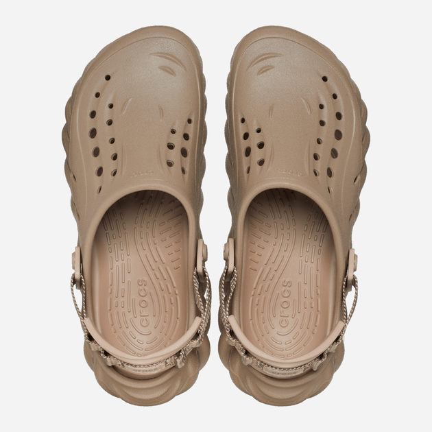 Чоловічі крокси Crocs Echo Clog CR207937-KHA 41-42 (M8/W10) 26 см Бежеві (196265224937) - зображення 4