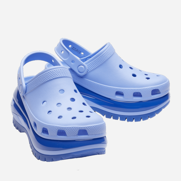 Crocsy damskie Crocs Classic Mega Crush Clog W CR207988-MOJE 38-39 (M6/W8) 24 cm Jasnogranatowe (196265256860) - obraz 2