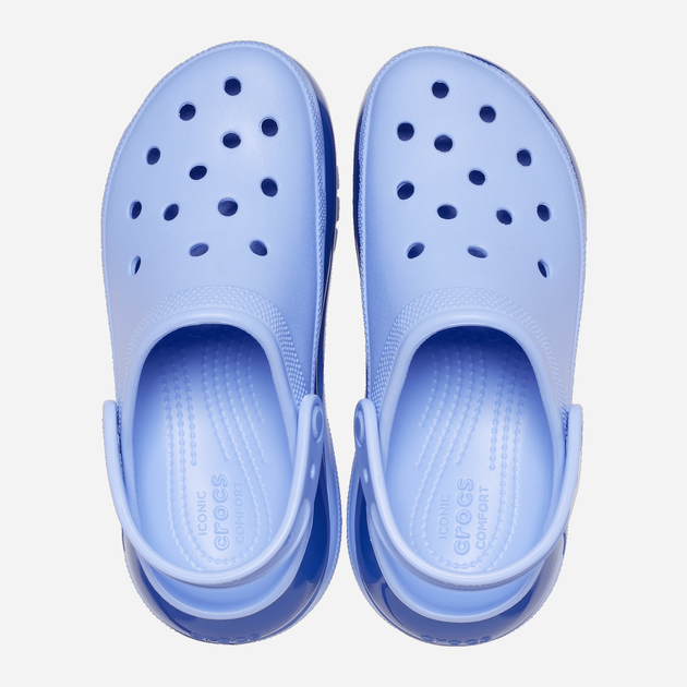 Chodaki damskie Crocs Classic Mega Crush Clog W CR207988-MOJE 37-38 (M5/W7) 23 cm Jasnogranatowe (196265256853) - obraz 4