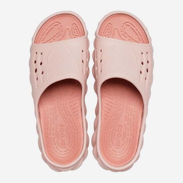Жіночі шльопанці Crocs Echo Slide CR208170-PKCL 39-40 (M7/W9) 25 см Рожеві (196265264766) - зображення 4