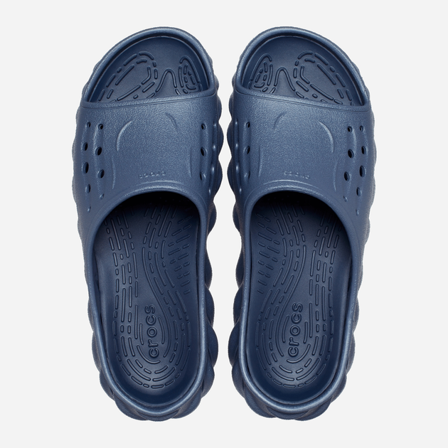 Klapki damskie Crocs Echo Slide CR208170-STOR 39-40 (M7/W9) 25 cm Ciemnogranatowe (196265264445) - obraz 4