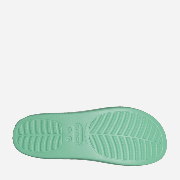 Жіночі шльопанці Crocs Classic Platform Slide W CR208180-JAST 42-43 (W11) 27 см М\\'ятні (196265242115) - зображення 5