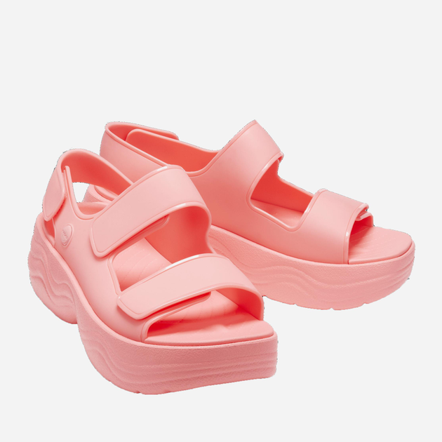 Sandały damskie na platformie Crocs Skyline Sandal W CR208183-GUAV 34-35 (W5) 21 cm Różowe (196265340903) - obraz 2