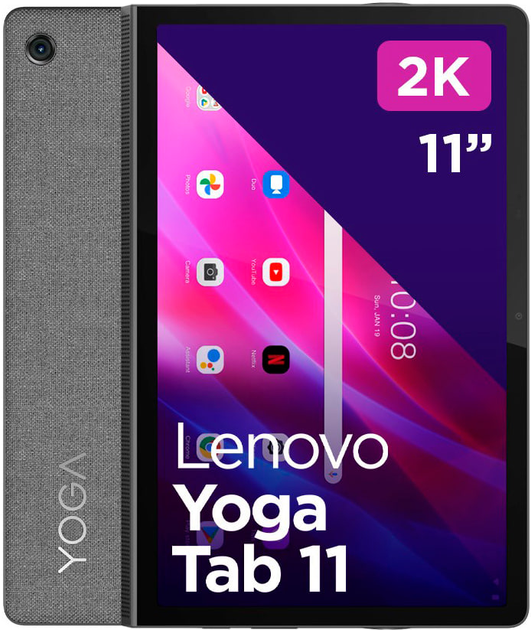 Планшет Lenovo Yoga Tab 11 Wi-Fi 256GB Storm Grey (ZA8W0110PL) - зображення 2