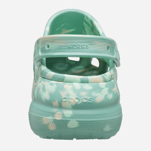 Жіночі крокси Crocs Classic Crush Marbled Clog W CR208265-JSMT 39-40 (M7/W9) 25 см М\'ятні (196265320486) - зображення 3