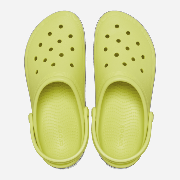 Жіночі крокси Crocs Off Court Clog CR208371-CIT 36-37 (M4/W6) 22 см Жовті (196265321070) - зображення 4