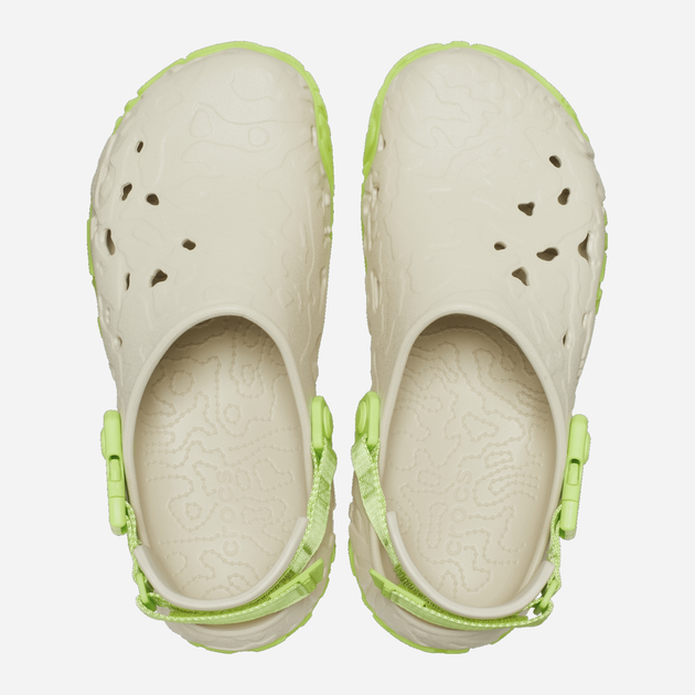 Чоловічі крокси Crocs All-Terrain Atlas Clog CR208391-BOLI 43-44 (M10/W12) 28 см Бежевий/Зелений (196265321599) - зображення 3