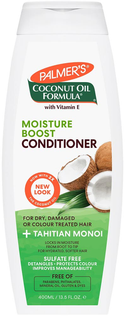 Odżywka do włosów Palmer's Moisture Boost Conditioner rewitalizująca z olejkiem kokosowym 400 ml (10181034084) - obraz 1
