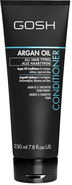 Кондиціонер для волосся Gosh Argan Oil Conditioner з аргановою олією 230 мл (5711914104764) - зображення 1