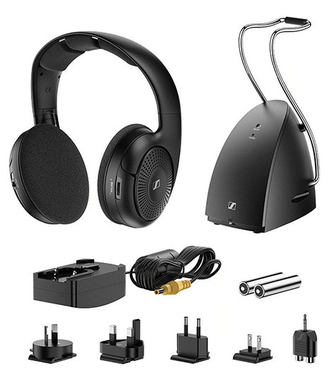 Навушники Sennheiser RS 120-W дротові Чорний - зображення 10