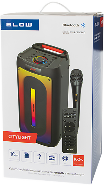 Głośnik przenośny Blow Citylight (5900804129097) - obraz 4