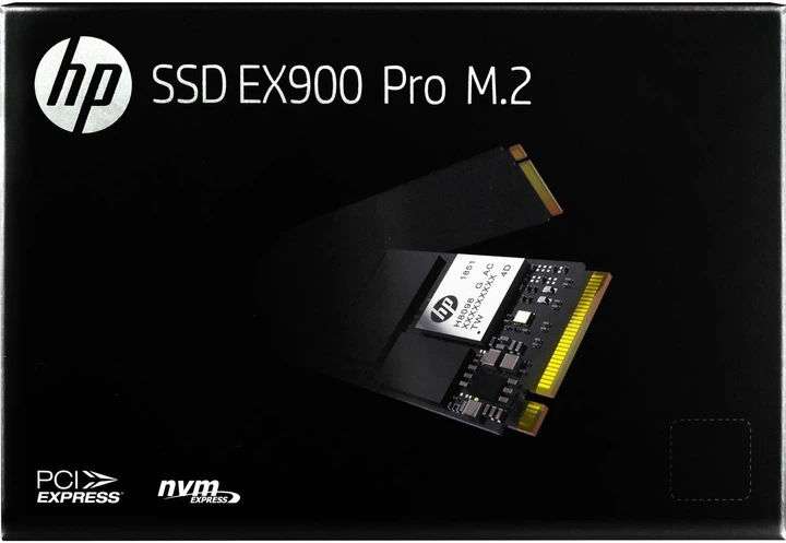 SSD диск HP EX900 Pro 1TB M.2 2280 PCIe 3.0 x4 3D NAND (9XL77AA