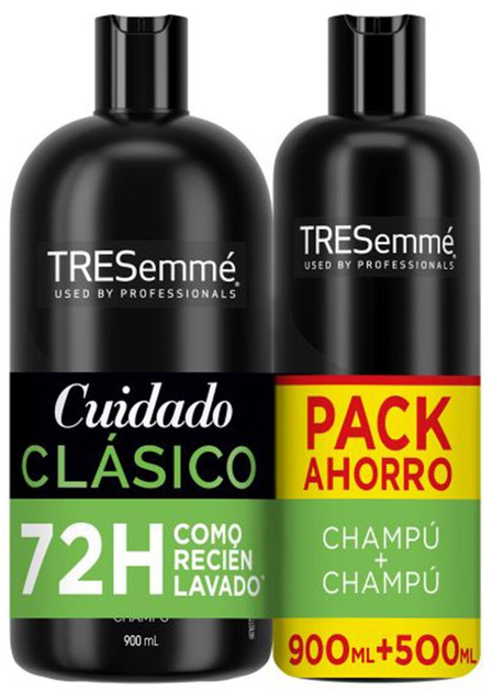 Szampon do odżywiania włosów Tresemme Clasico 900 ml + 500 ml (8720182517357) - obraz 1