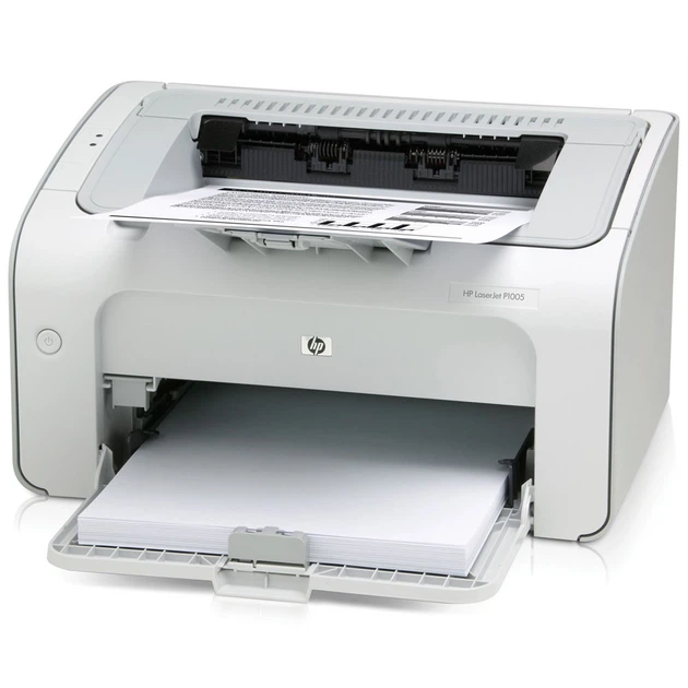 Принтер HP LaserJet P1005, Лазерний друк - Б/У - Фото 2 Принтер HP LaserJet P1005, Лазерний друк - Б/У - зображення 2