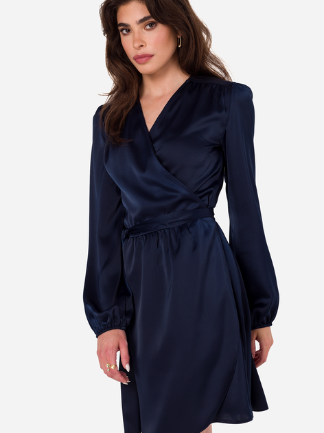 Жіноче плаття Makover K175 L/XL Темно-синій (5905563720523) - зображення 1