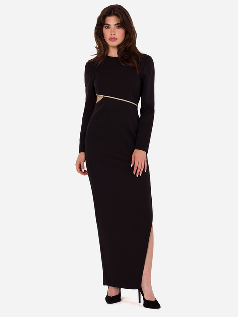 Жіноче плаття Makover K180 L Чорний (5905563721308) - зображення 1