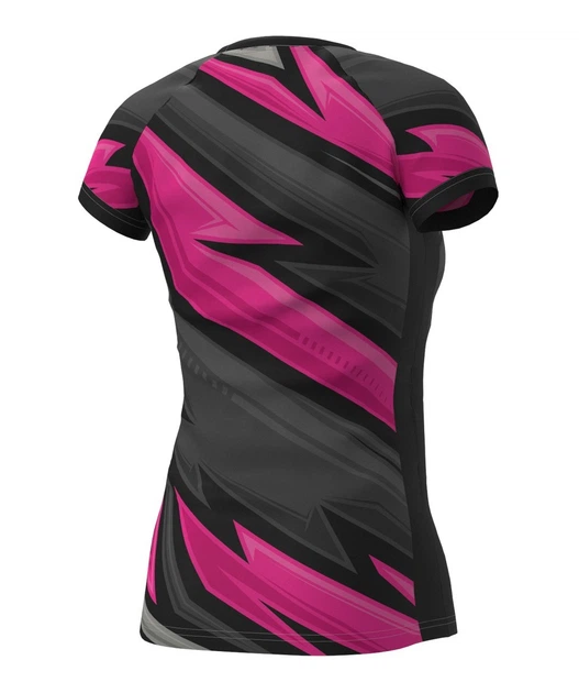 Волейбольна футболка жіноча RIGO IMPERIA Black-Pink M - Фото 3 Волейбольна футболка жіноча RIGO IMPERIA Black-Pink M - зображення 3