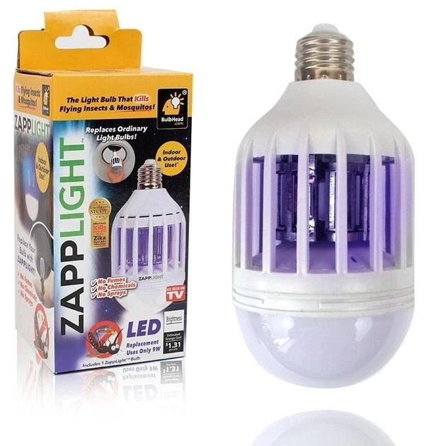 Світлодіодна лампа знищувач комарів та насекомих ZAPP LIGHT LED 5052 1640 - зображення 4