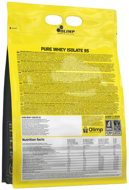 Протеїн Olimp Pure Whey Isolate 95 1.8 кг Ваніль (5901330059599) - зображення 2