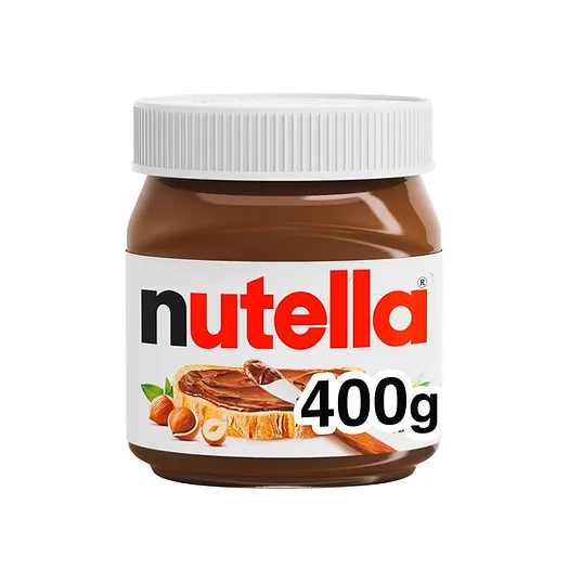 Шоколадна паста Nutella з лісовими горіхами та какао 400 г у банці Нутелла - Фото 1 Шоколадна паста Nutella з лісовими горіхами та какао 400 г у банці Нутелла - зображення 1