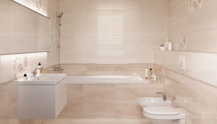 Керамічна плитка Opoczno CAMELIA BEIGE 300x600 - зображення 2