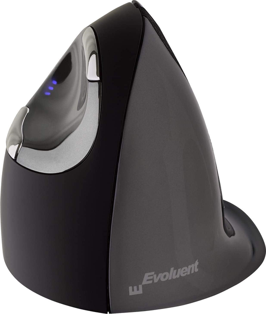 Mysz Evoluent Vertical Mouse D Medium USB Black (VMDM) - obraz 3