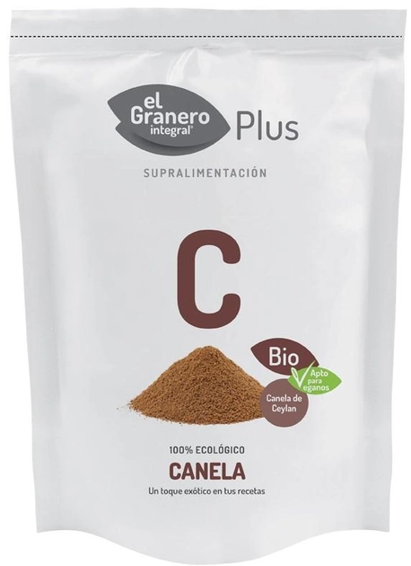 Cynamon mielony El Granero Integral Cinnamon Bio 150 g (8422584058772) - obraz 1