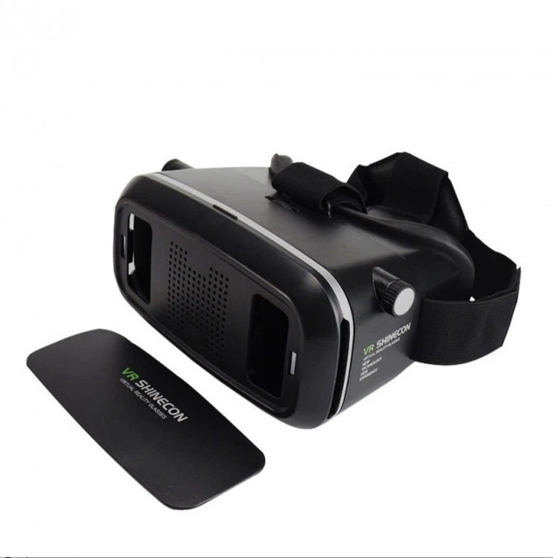 Окуляри віртуальної реальності VR BOX SHINECON VR-03 без пульта, Чорний - Фото 4 Окуляри віртуальної реальності VR BOX SHINECON VR-03 без пульта, Чорний - изображение 4