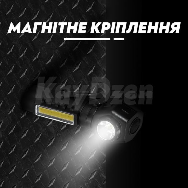 Налобний ліхтар Andowl Q-TD101X1 акумуляторний LED ліхтарик - зображення 7