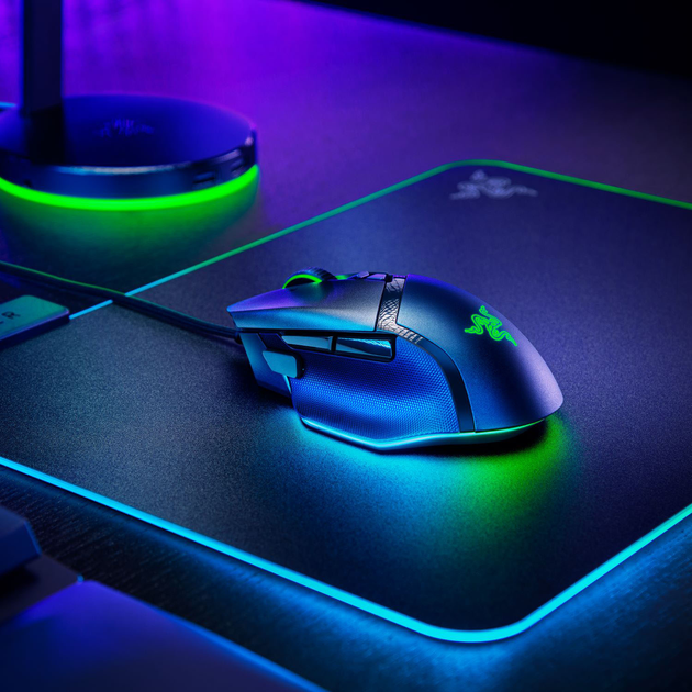 Mysz Razer Basilisk V3 USB Czarna (RZ01-04000100-R3M1) - obraz 7