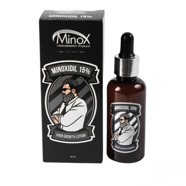 Лосьон для роста волос MinoX 15 мужской 50 мл (4820146410237) от ...