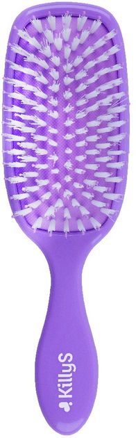 Гребінець KillyS Hair Brush для волосся середньої грубості, збагачений олією сливових кісточок Фіолетовий (3031445004428) - зображення 1