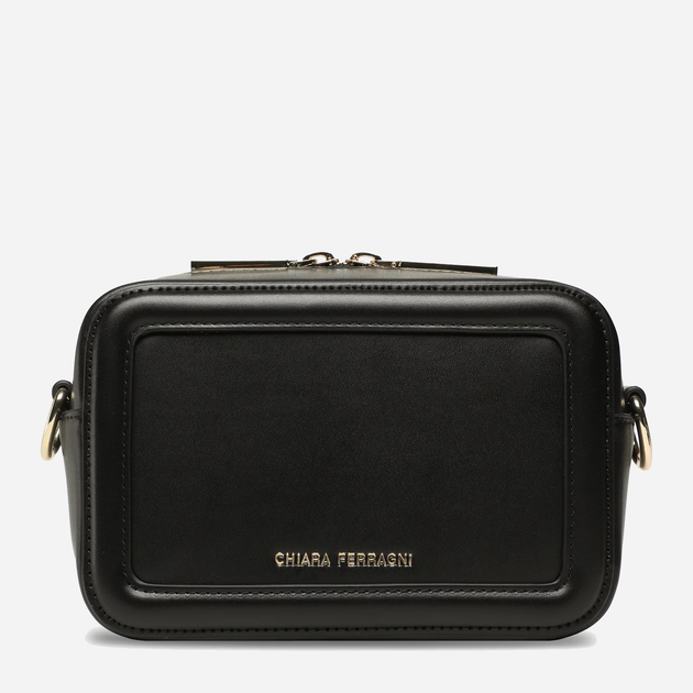 Torebka crossbody damska Chiara Ferragni 74SB4BB5ZS730 Czarna (8052672427595) - obraz 2