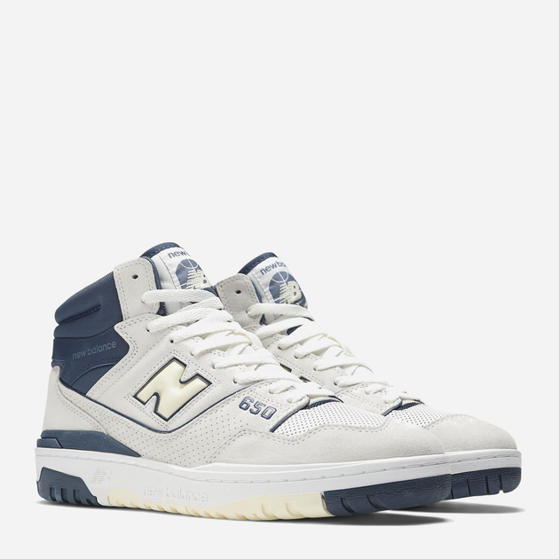 Tenisówki męskie wysokie New Balance 650 BB650RVN 41.5 (8US) 26 cm Jasnoszare (196652922637) - obraz 2