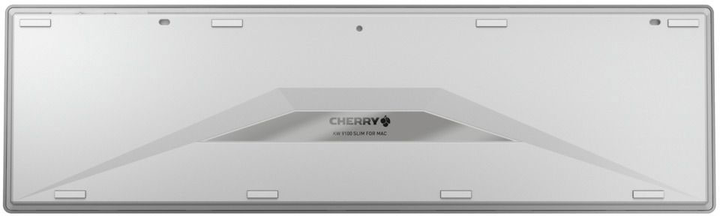 Klawiatura bezprzewodowa Cherry KW 9100 Slim for Mac USB + Bluetooth Srebrny (JK-9110DE-1) - obraz 3