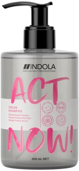 Szampon Indola Act Now Color chroniący kolor 300 ml (4045787578287) - obraz 1