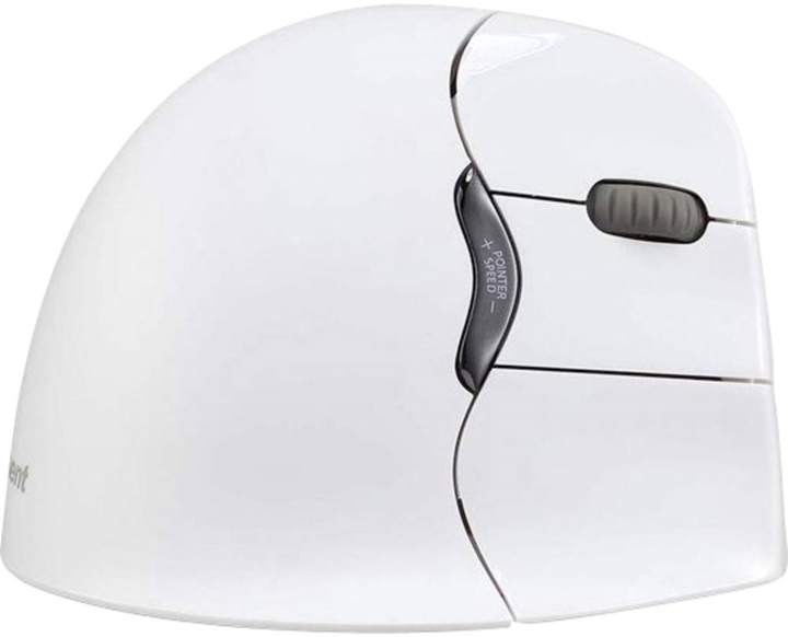 Mysz Evoluent VerticalMouse 4 Bluetooth White (VM4RB) - obraz 2