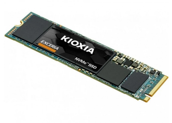 Накопичувач SSD 500GB Kioxia Exceria M.2 2280 PCIe 3.0 x4 TLC (LRC10Z500GG8) - изображение 3