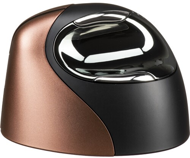 Mysz Evoluent VerticalMouse 4 Small Wireless Black/Brown (VM4SW) - obraz 3