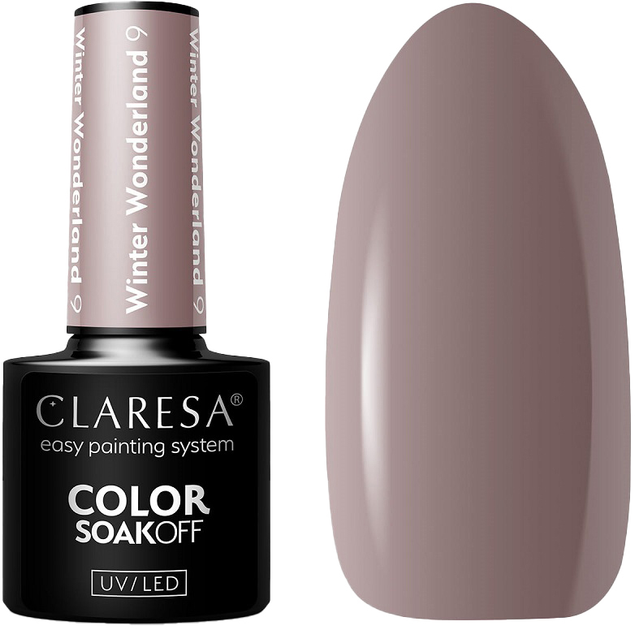 Гель-лак для нігтів Claresa Soak Off UV/LED Winter Wonderland 9 5 г (5903819817324) - зображення 1