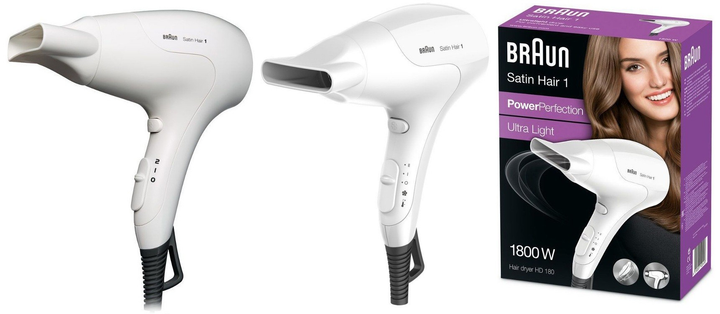 Suszarka do włosów Braun Satin Hair 1 HD 180 (BRHD180E) - obraz 5