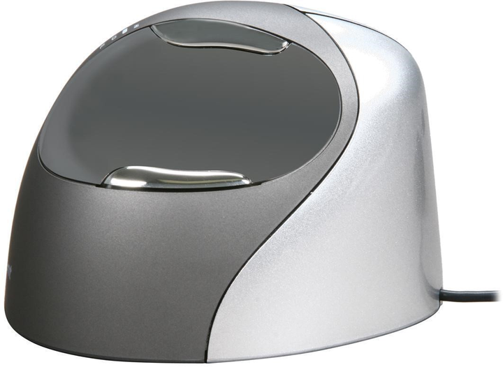 Mysz Evoluent VerticalMouse 4 USB Black/Silver (VM4L) - obraz 4